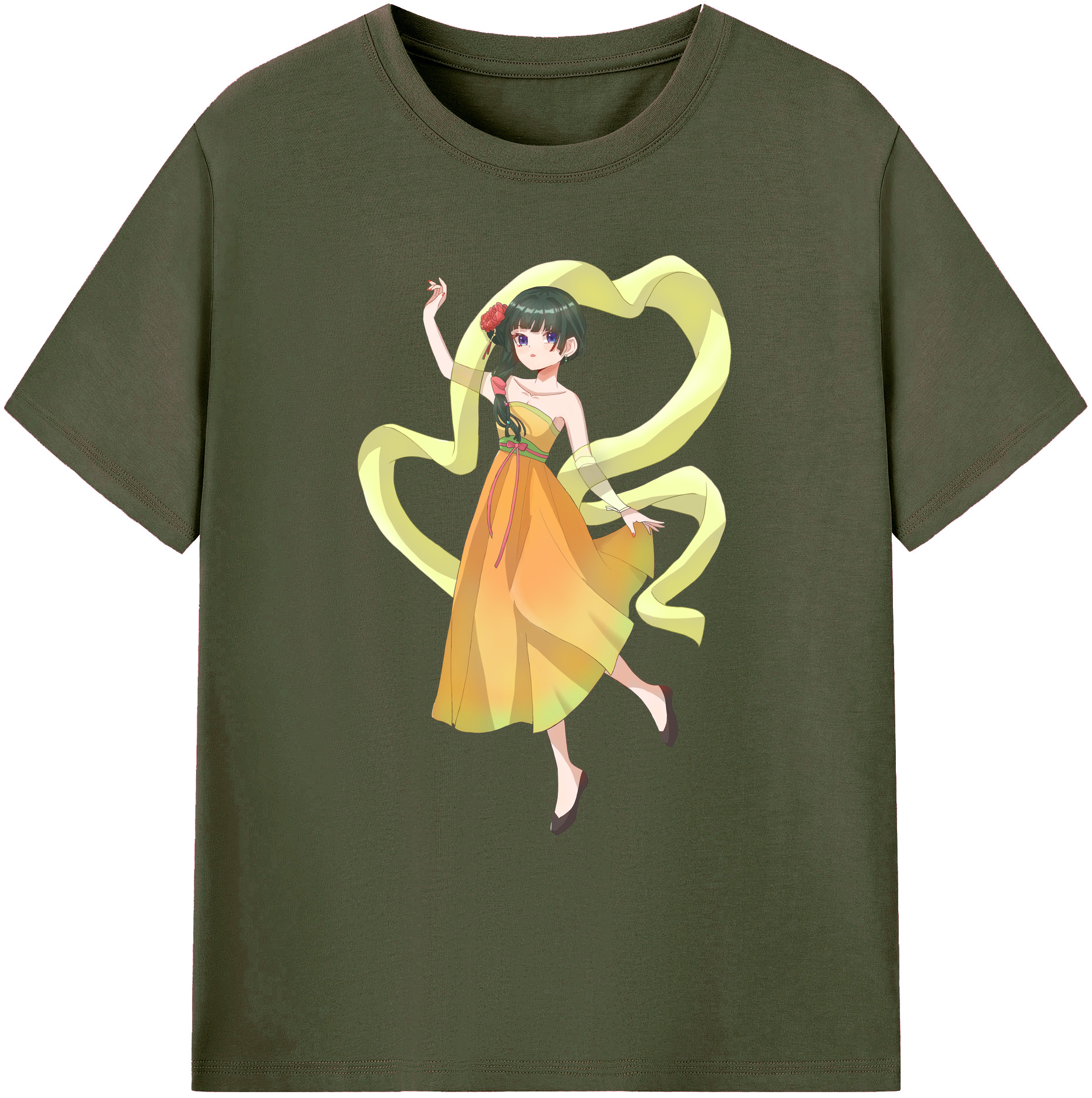 （画像用） 薬屋のひとりごと The Apothecary Diaries 綿100％ メンズ半袖Tシャツ｜肌触りやわらか＆通気性